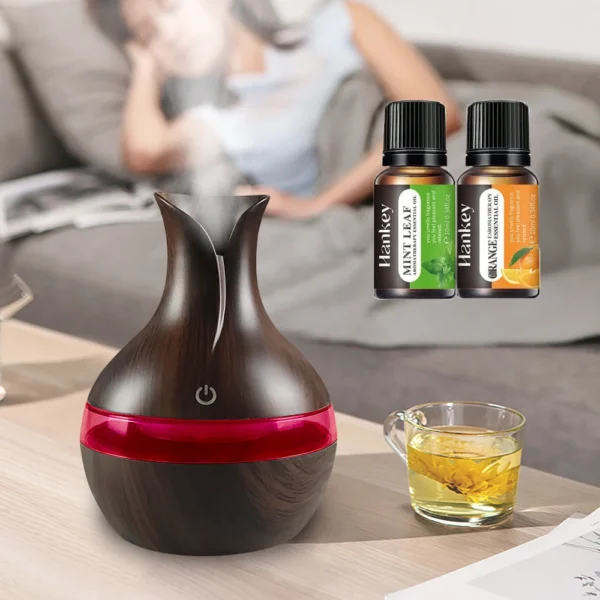 Mini 300ml Humidifier Essential Oil Diffuser, USB Powered