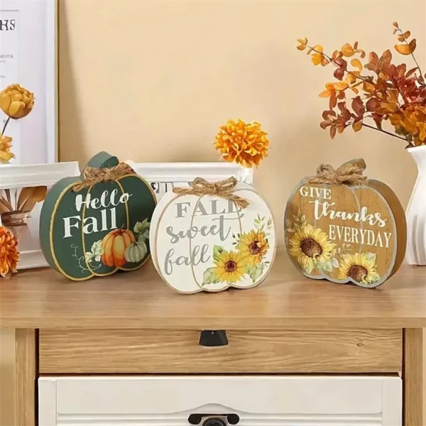 Harvest Season Wooden Signs